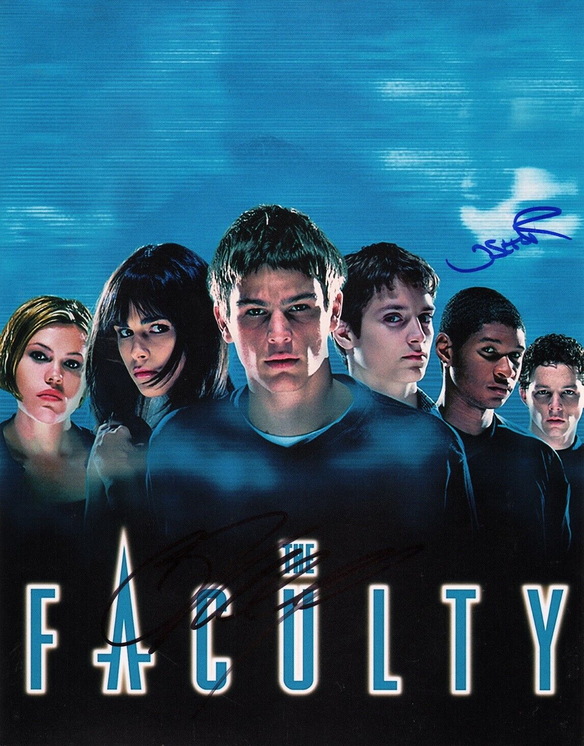 CLEA DUVALL & USHER RAYMOND Authentic Hand-Signed The Faculty