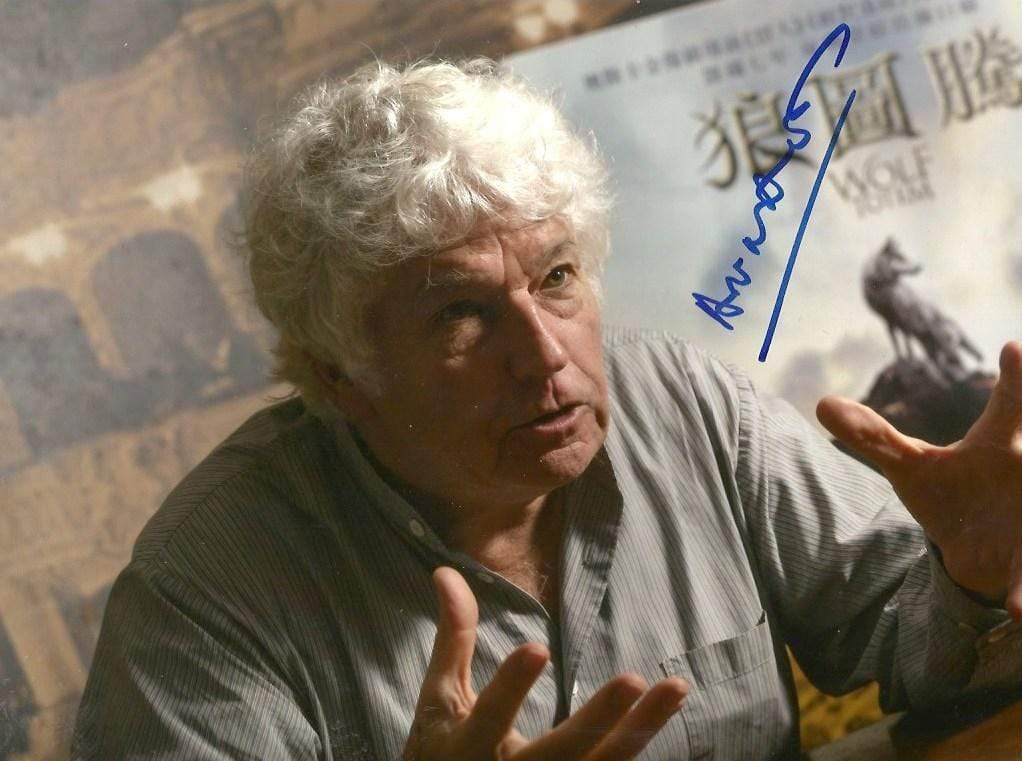 FILM DIRECTOR Jean-Jacques Annaud autograph, In-Person signed Photo Poster painting