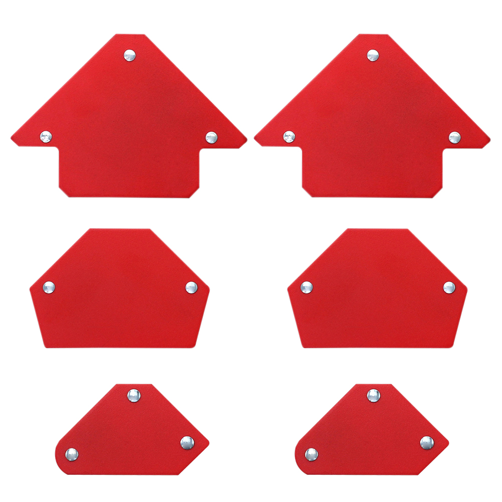 

6pcs Soldering Locator Magnet Welding Holder Triangular Magnetic Welders, 501 Original