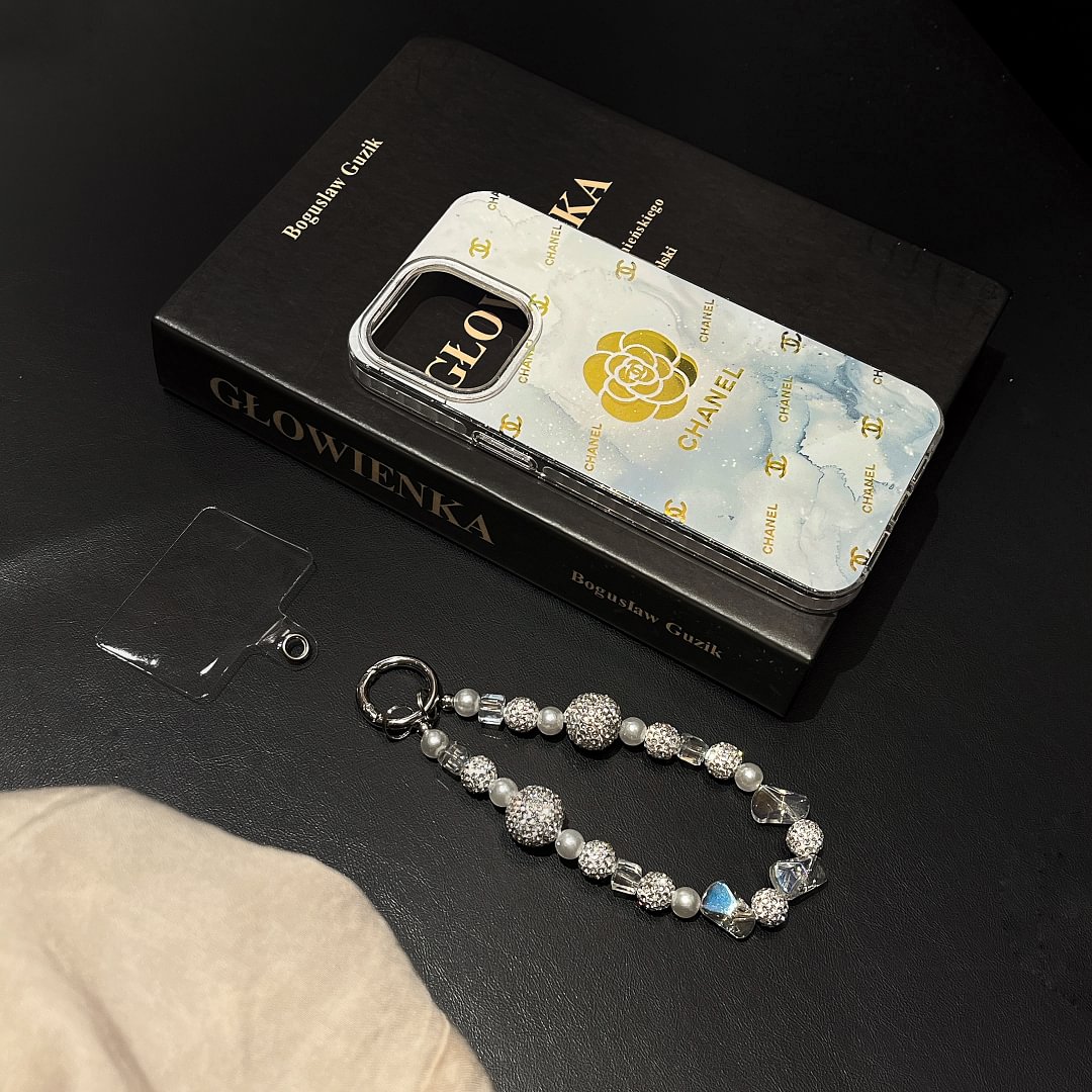 Chanel Camellia Laser Luxury Letter Combination Apple iPhone Case