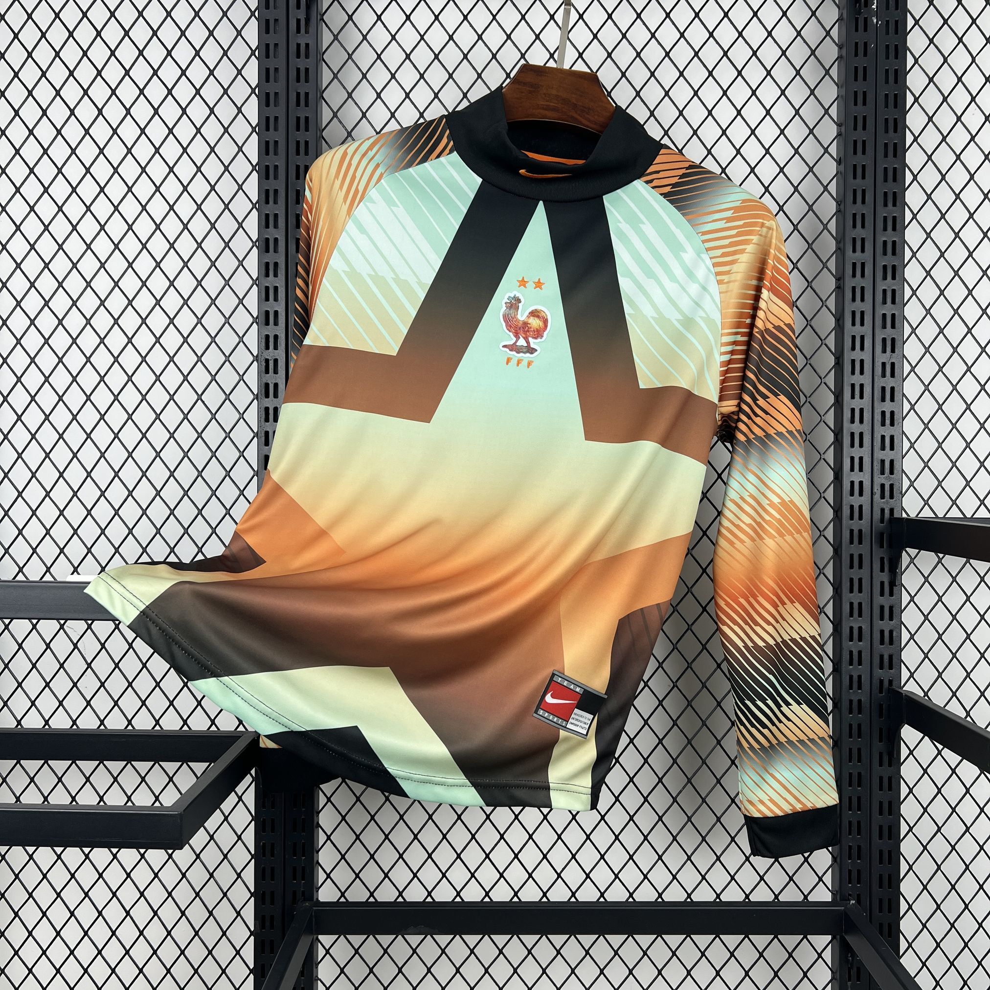 Fff Dff Maillot FFF France Édition Spéciale Hollywood Manches Longue Gardien ...