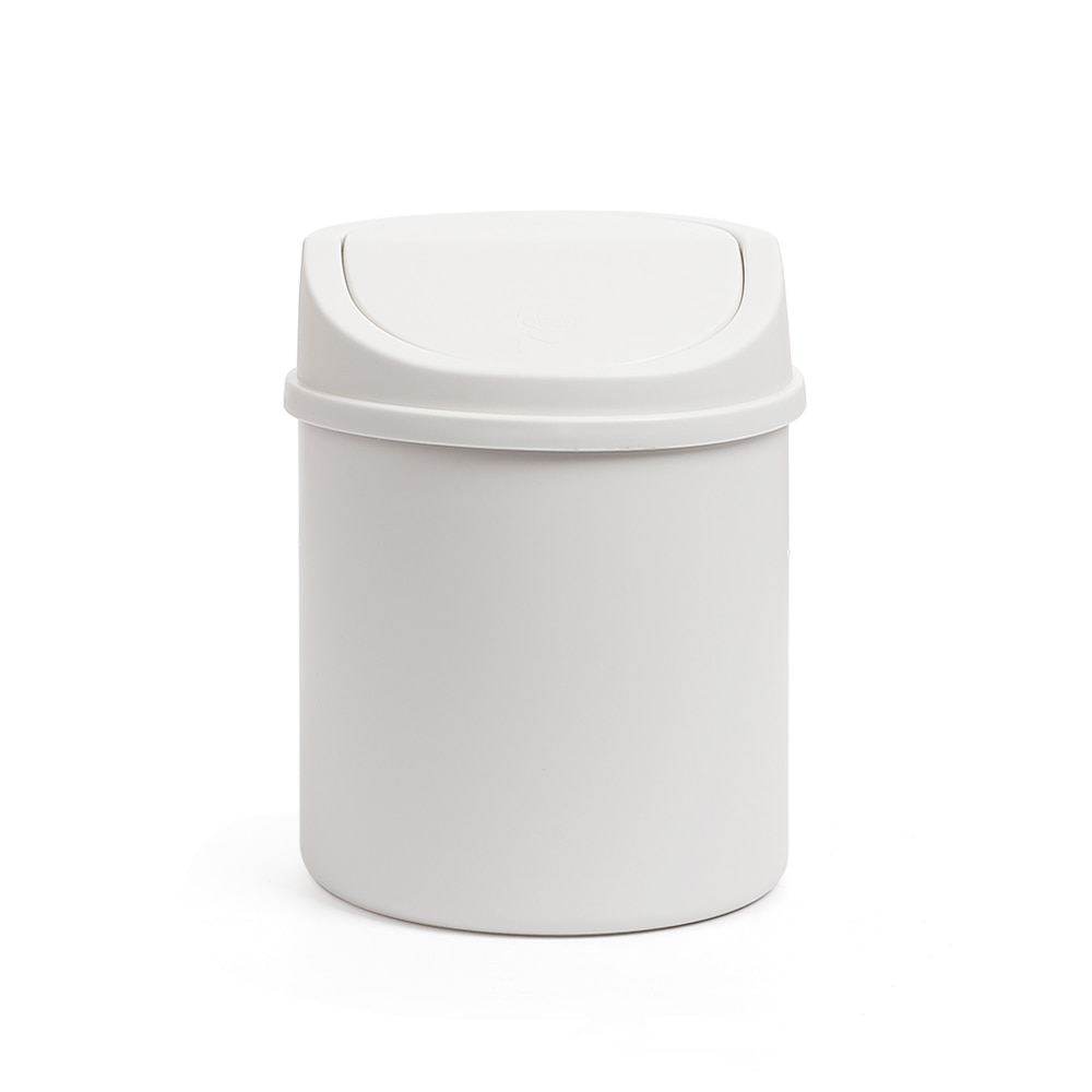 JOURNALSAY Mini Simplicity Desktop Dustbin for Desktop Cleaning High Capacity