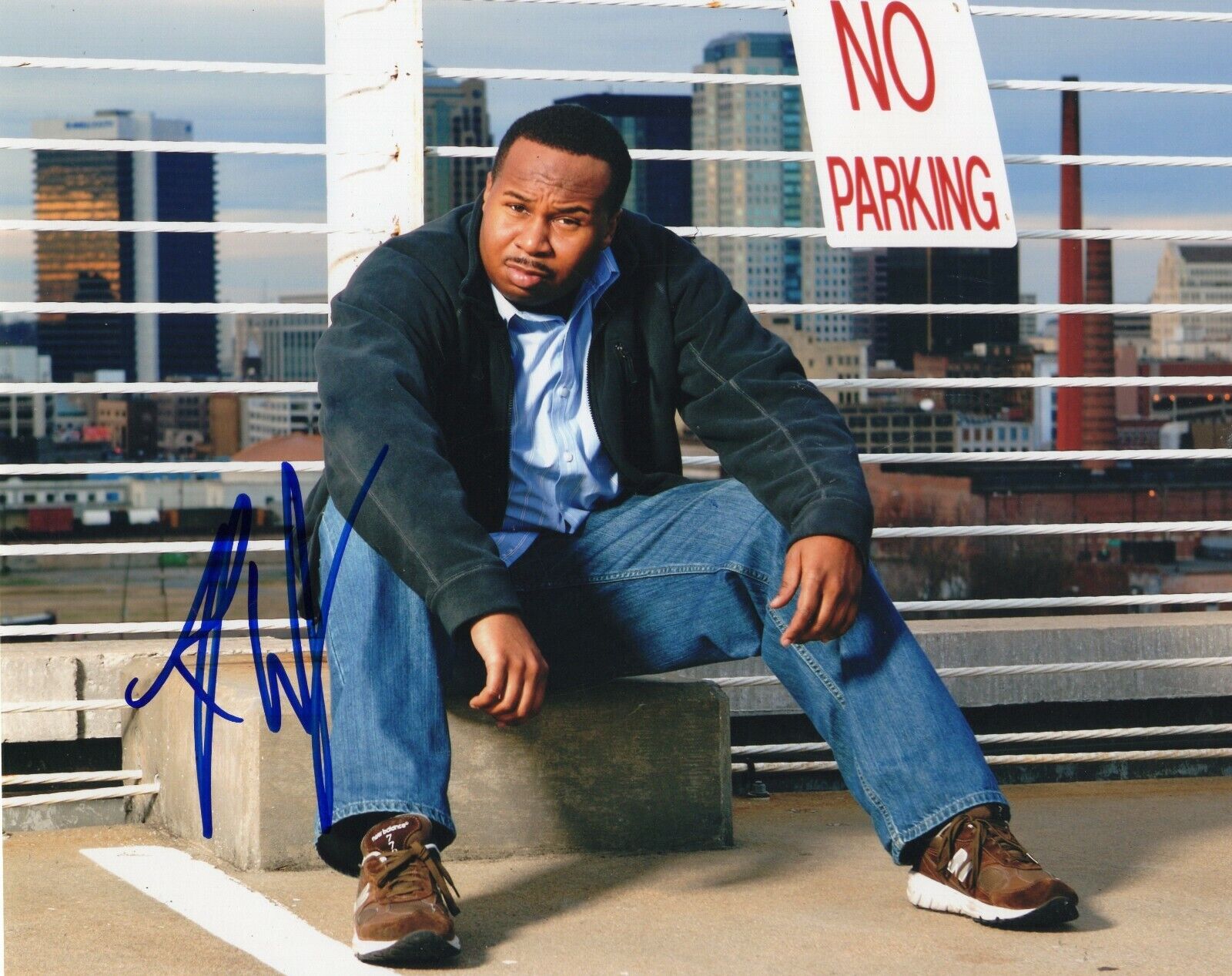 Roy Wood Jr. Signed 8x10 Photo Poster painting w/COA Comedian Daily Show With Trevor Noah