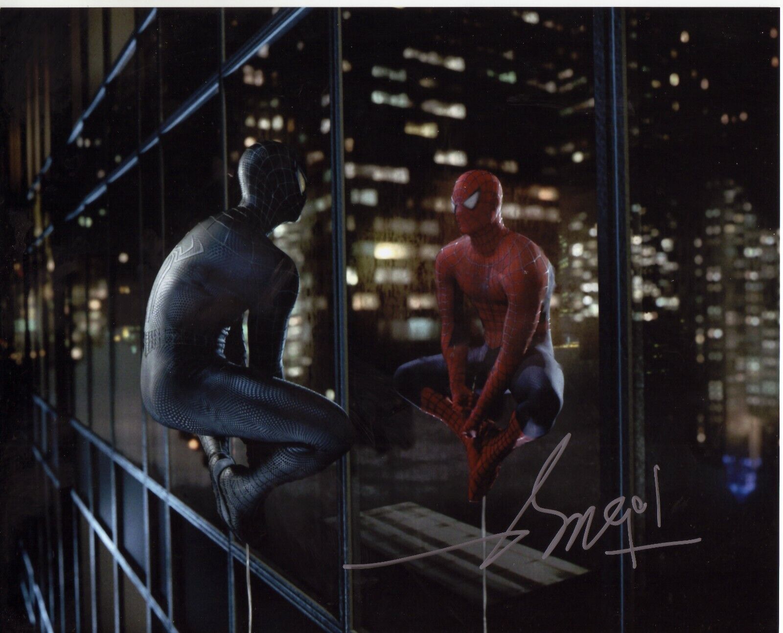 TOBEY MAGUIRE - SPIDERMAN AUTOGRAPH SIGNED PP Photo Poster painting POSTER