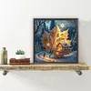 Magical Maple Leaf-Full Round Diamond Painting 30*30CM