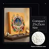 (25x25cm)DIY Pearl Painting Xmas Framed Handmade Pearl Material Art Kit Living Room Decor