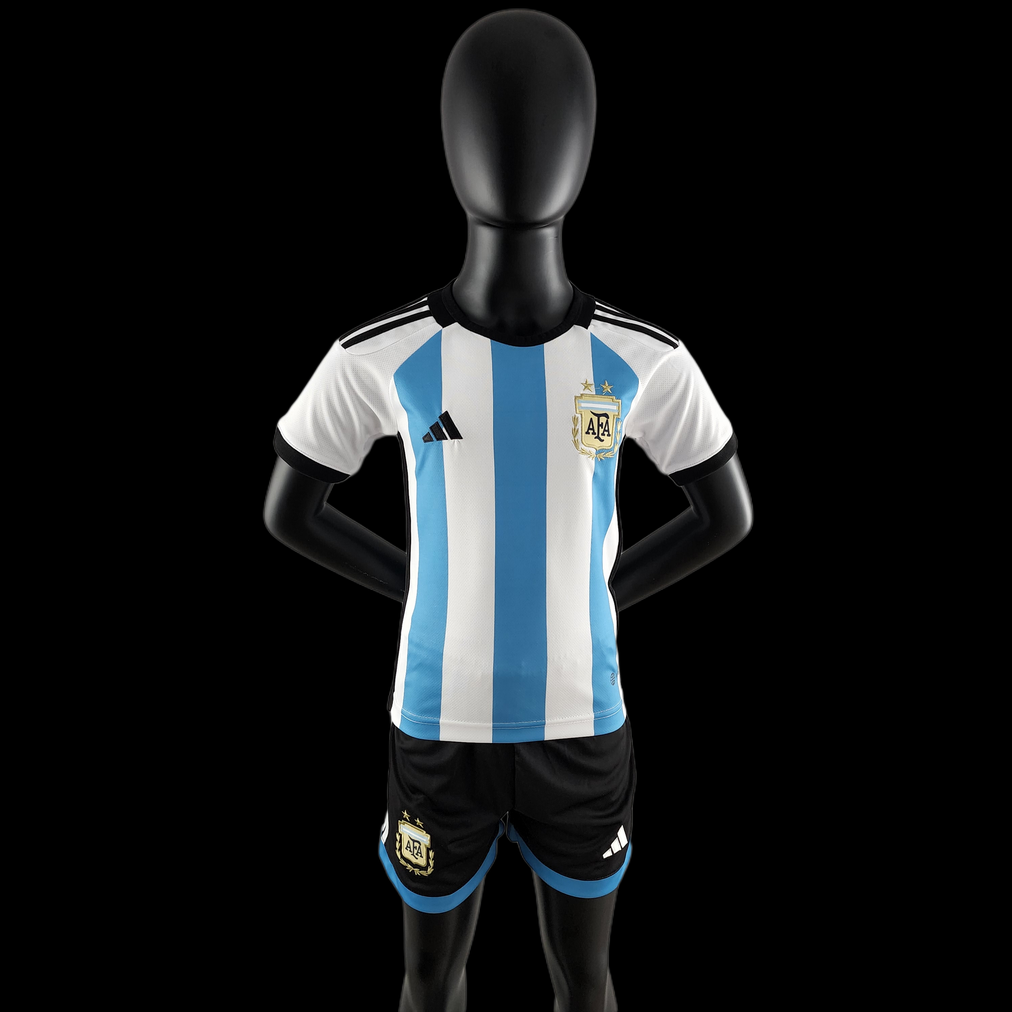 Kit Enfant Argentine Maillot De Fou, site maillot de foot pas cher