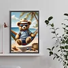 (40*60cm)Bear - Full Round Drill Diamond Painting