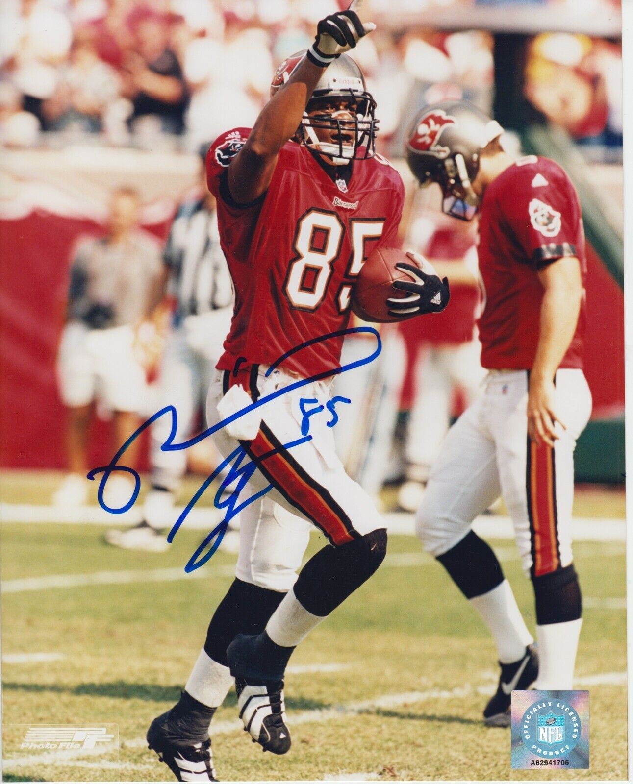 Reidel Anthony #0 8x10 Signed Photo Poster painting w/ COA Tampa Bay Bucs