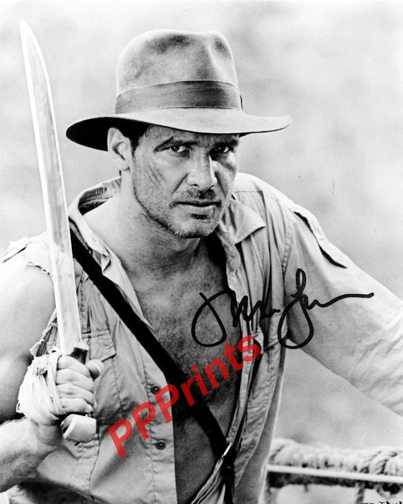 HARRISON FORD INDIANA SIGNED AUTOGRAPHED 10X8 REPRODUCTION Photo Poster painting PRINT #77