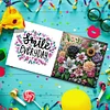 (US Only)6PCS Flowers DIY Diamond Art Greeting Cards Congratulations Cards & Gifts