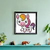 Horse-14CT Stamped Cross Stitch Kit(15*15cm)