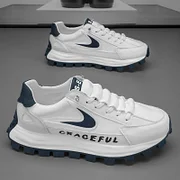 Cyebye Popular Shoes 2025 New Men's Sneakers Thick Sole Fashion Men Casual Sneakers Quality Low Top Comfortable Outdoor on-slip Man Running Shoes Hot