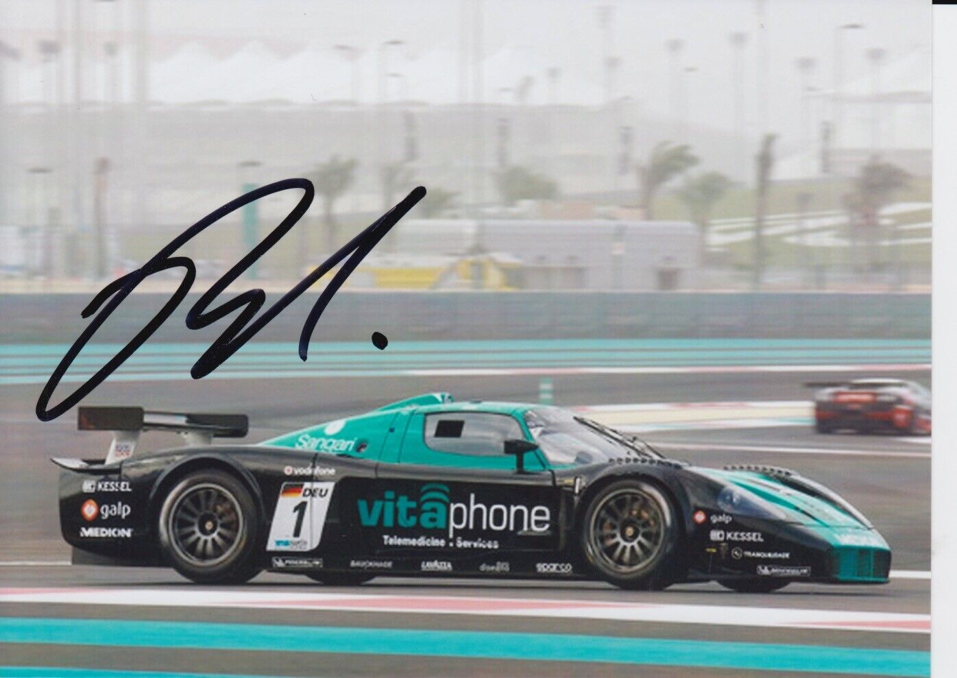 Andrea Bertolini Hand Signed 7x5 Photo Poster painting - FIA GT Championship - Autograph 12.