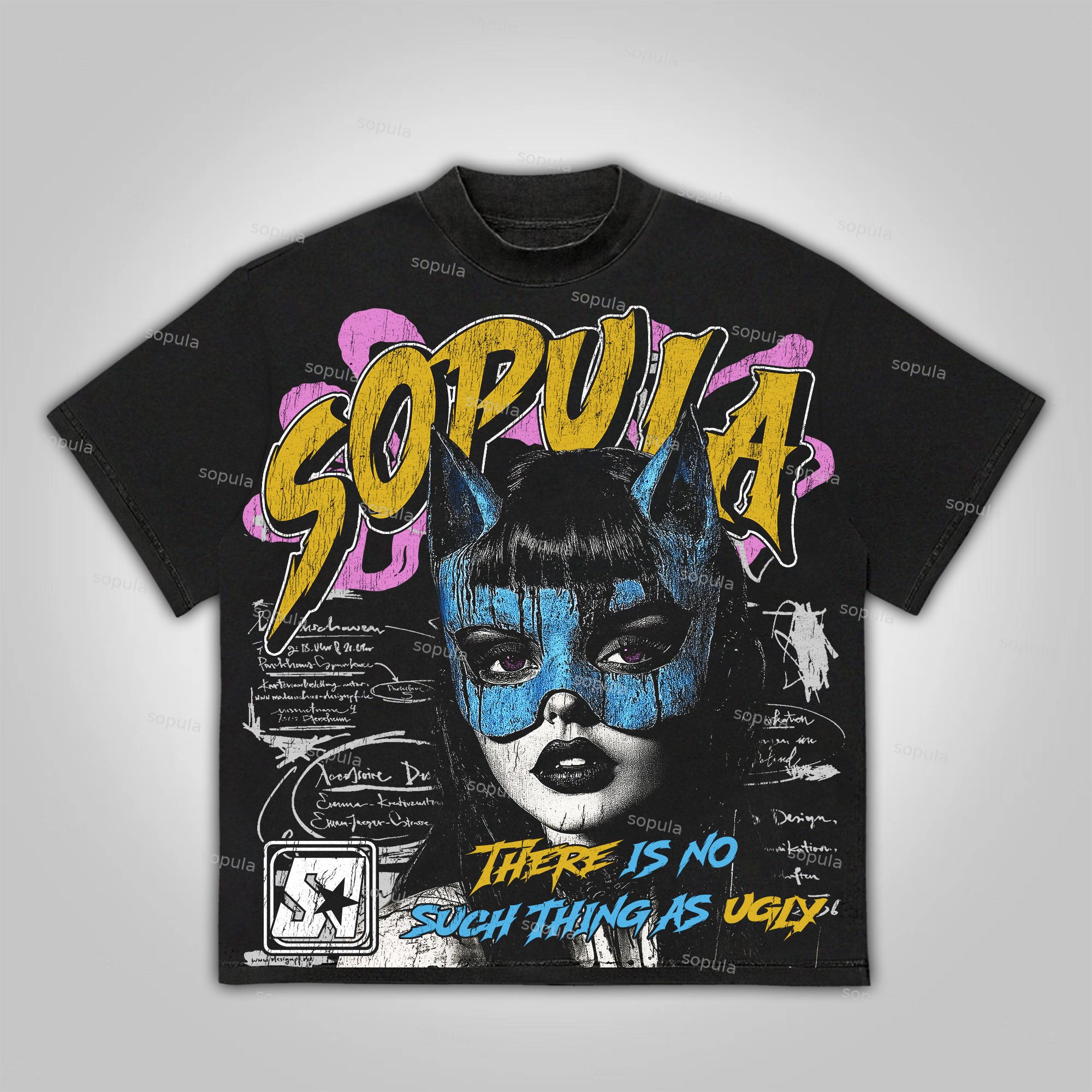 Sopula There Is No Such Thing As Ugly Cotton T-Shirt - Sopula｜Premium Graphic Tees & Graphic Clothing