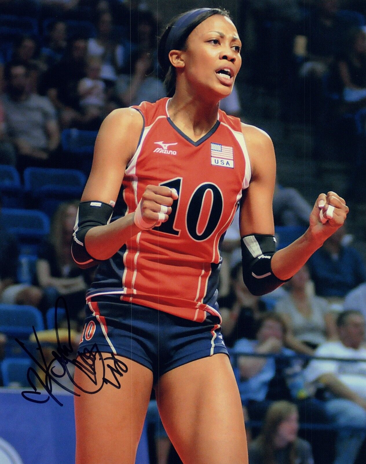 Kim Glass Signed Autographed 8x10 Photo Poster painting TEAM USA VOLLEYBALL & Model COA