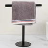 Stainless Steel Hand Towel Holder T-Shape Towel Bar Rack Bath Towel Bar Stand