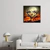 (Counted/Stamped) 11CT Halloween Skull-Cross Stitch 40*40cm/15.75*15.75in