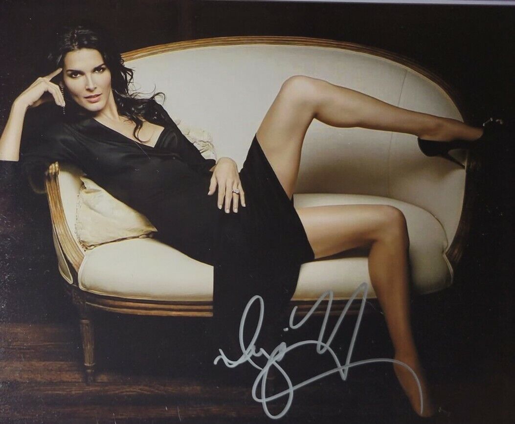 Angie Harmon Authentic Autographed 8x10 Photo Poster painting w/ COA