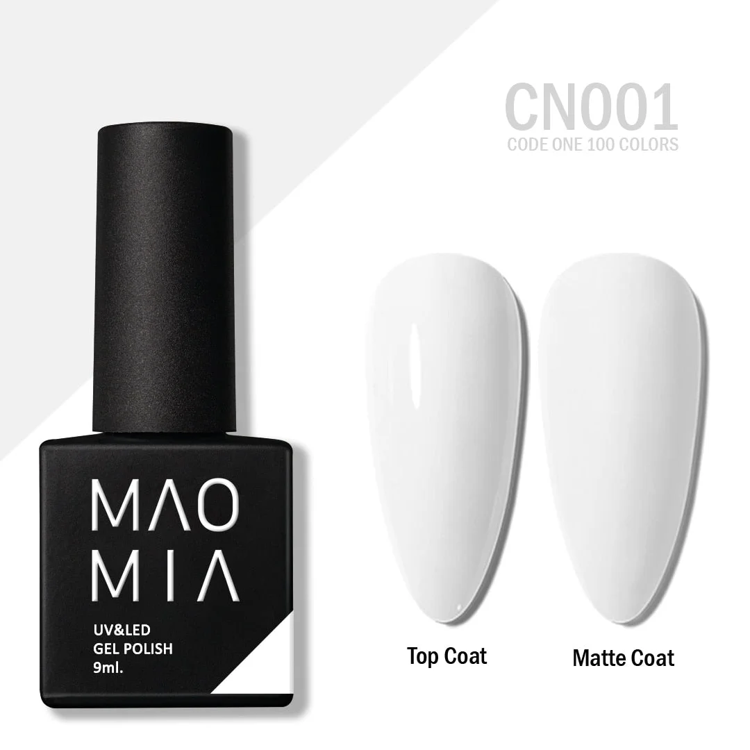 MAOMIA CODE ONE Gel Polish 100 Colors Soak Off UV/LED 9ML Professional Salon Nail Paint Semi Permanent Manicure