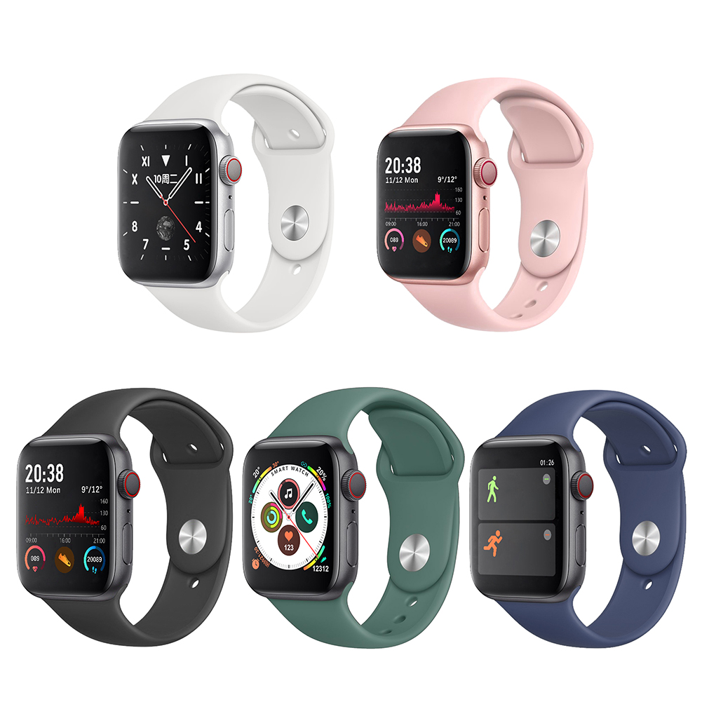 

Q520 Bluetooth Call Smartwatch Touch Screen Heart Rate Monitor Smart Watch, Midnight blue, 501 Original