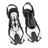 Snorkel Fins Swimming Flippers Adjustable Buckles for Snorkeling Diving Swimming