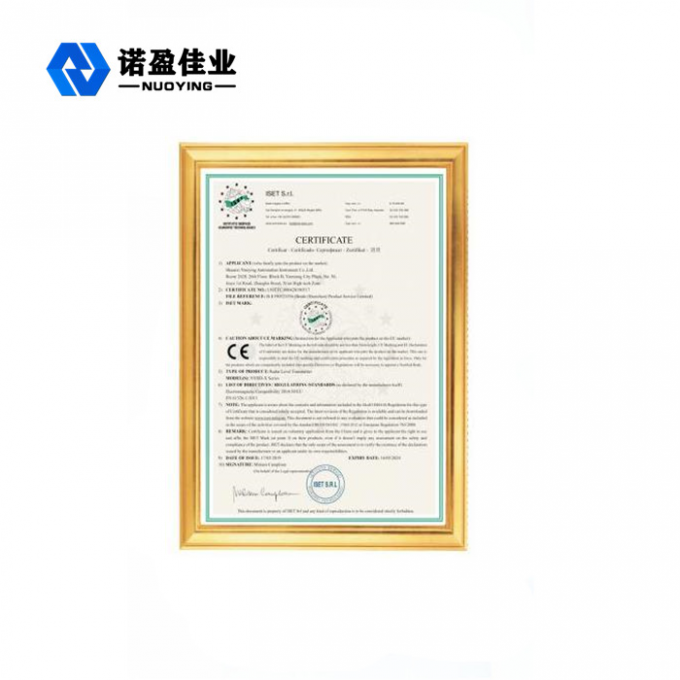 26ghz High Frequency dust Radar Level Meter Non Contact High Measuring Range 0