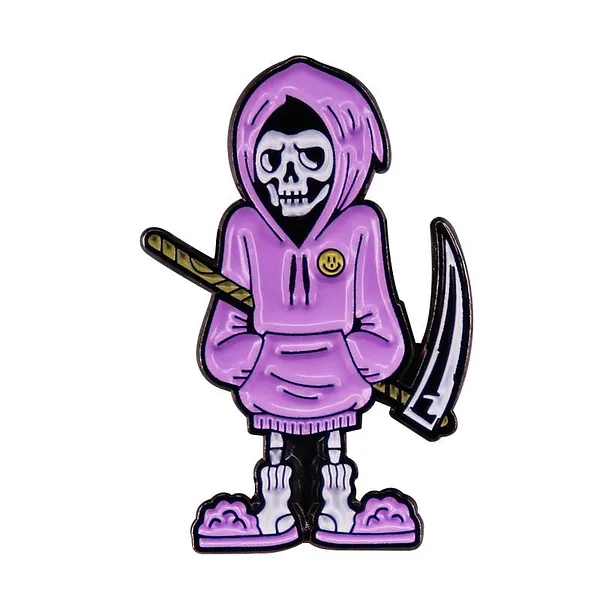 Foto del pin Skeleton In Hoodie