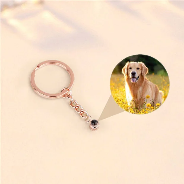 Personalized Photo Projection Keychain
