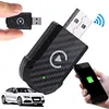 Wired To Wireless Carplay & Android Auto 2 in 1 Dongle Auto Connect Mini Adapter