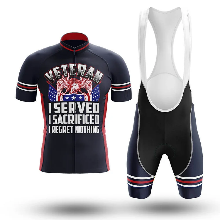 U.S Veteran Men's Short Sleeve Cycling Kit