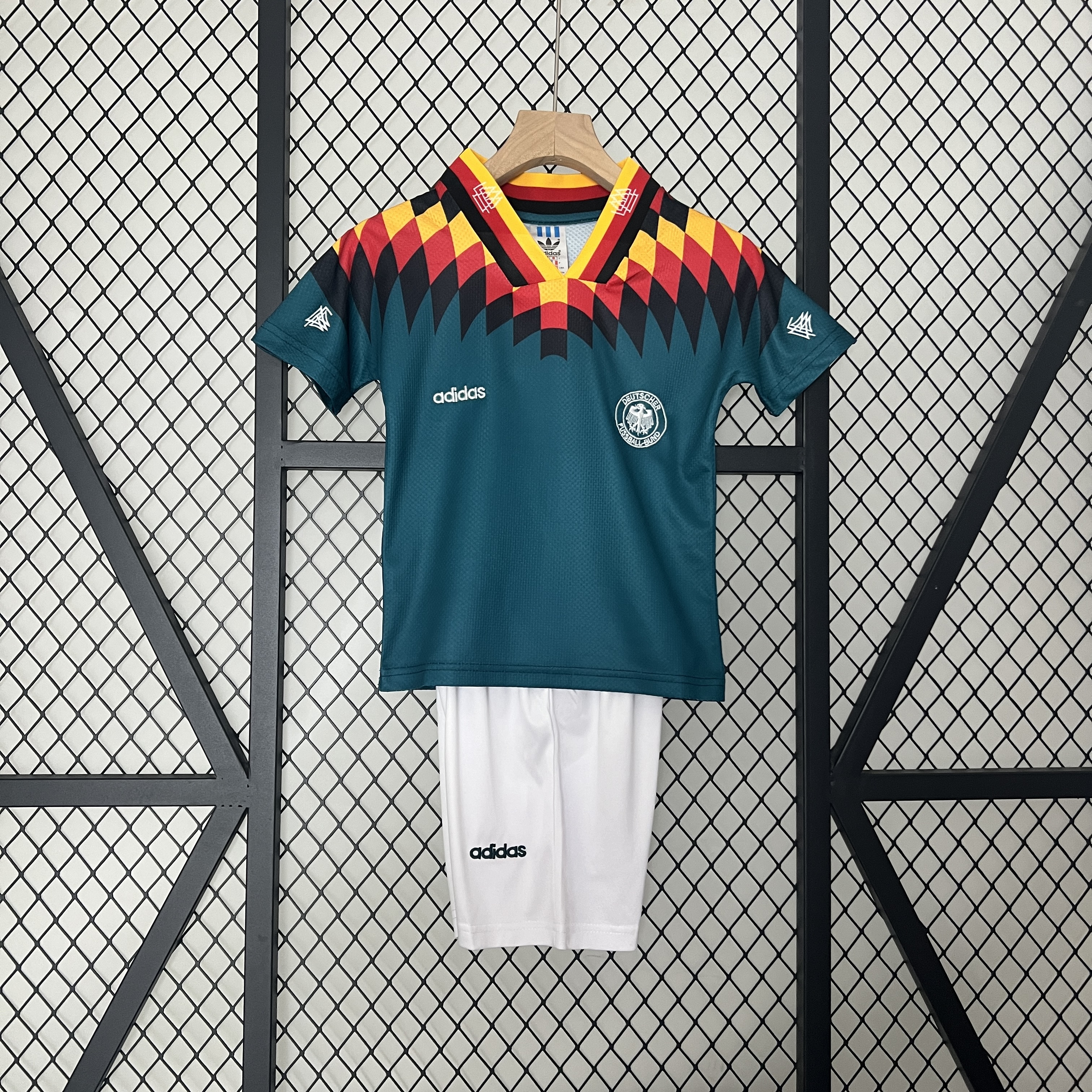Retro Germany 1994 Away Stadium Kids Kit