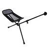 Folding Moon Chairs Footrest Telescopic Leg Rest Camping Chair Kit for Outdoor