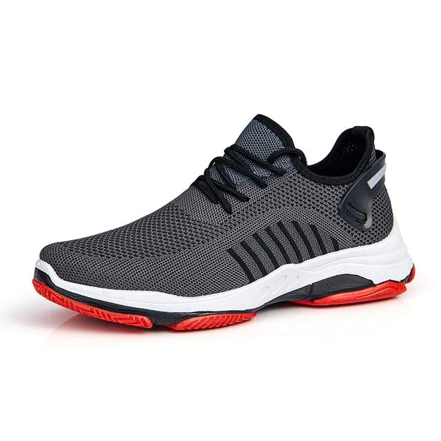 2019 Men Vulcanize Shoes Casual Comfortable Sneakers Wear-resisting Non-slip Male Mesh Tenis Masculino Plus Size 39-45