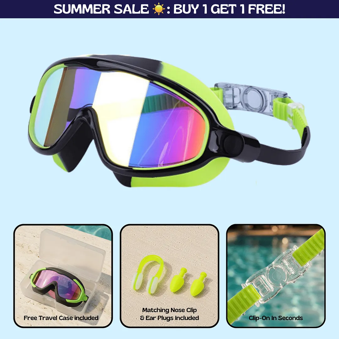 TibaToes&trade; Clip-On Swim Goggles