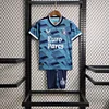 2023/2024 Feyenoord Away Football Shirt Kids Size 1:1 Thai Quality