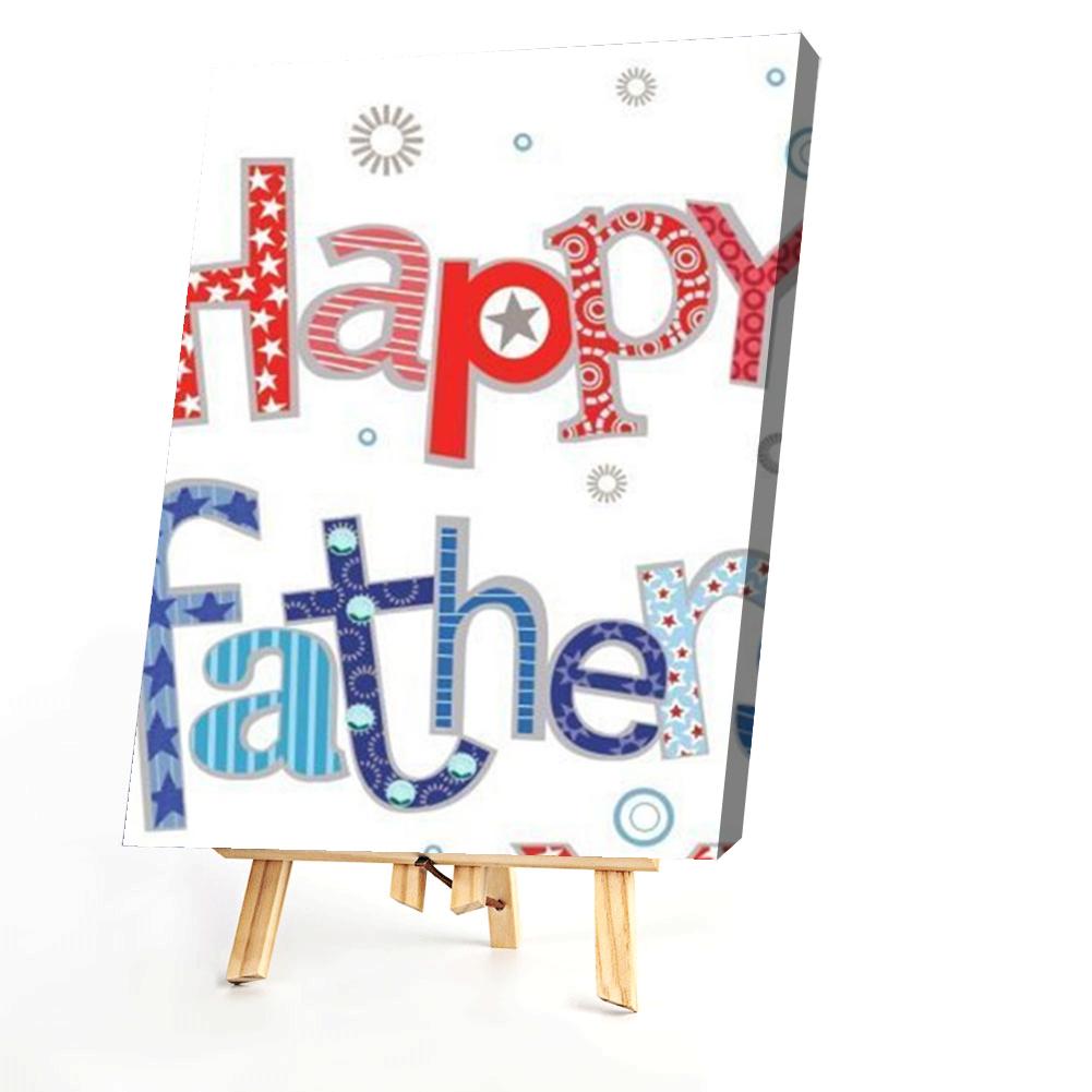 Father'S Day - Painting By Numbers - 40*50CM gbfke