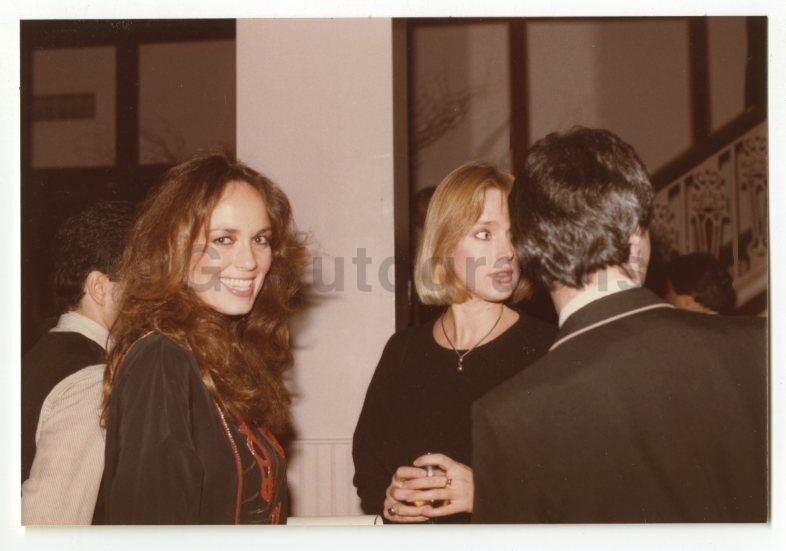 Catherine Bach - Candid Photo Poster painting by Peter Warrack - Previously Unpublished