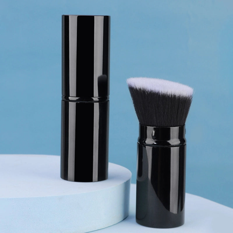 New Portable Makeup Brush Telescopic Brush Nail Powder Dust Brush Travel Blush Brush Single Makeup Tool