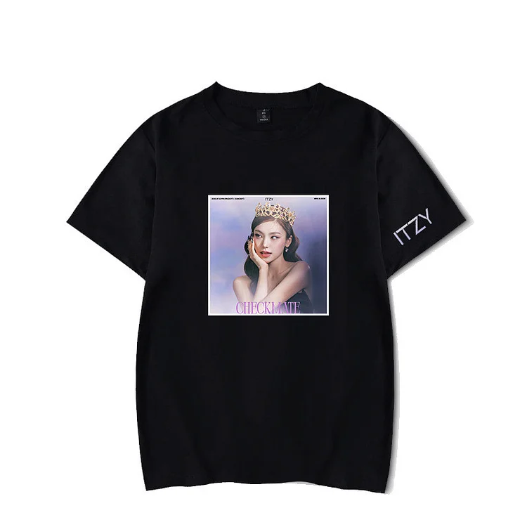 ITZY CHECKMATE Album Photo T-shirt