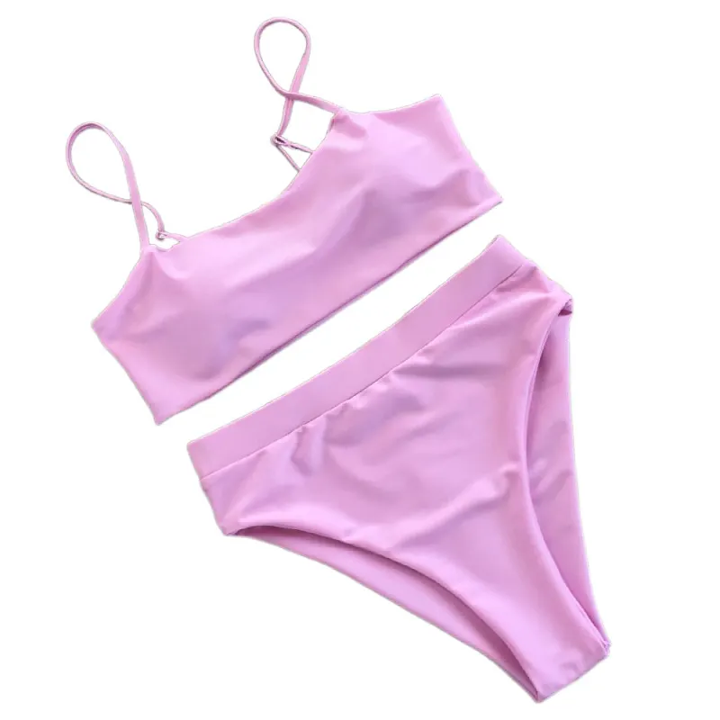 Churchf Swimsuit Lady Bikini Three-Point Sexy Swimsuit Set