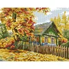 Autumn Cabin-14CT Stamped Cross Stitch 36*30cm/14.17*11.81in tapestrymarket
