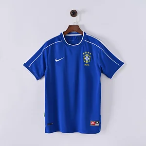 1998 Retro Brazil Away Football Shirt 1:1 Thai Quality