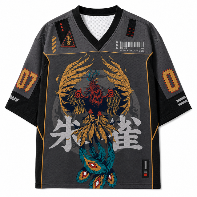 Peacock Blaze Mesh Jersey