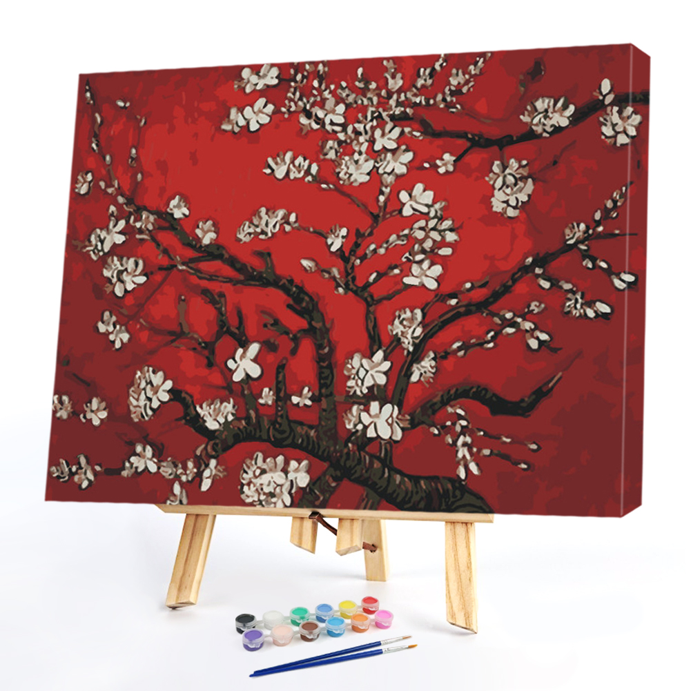 

40*50CM Paint By Numbers-Plum Blossom, 501 Original