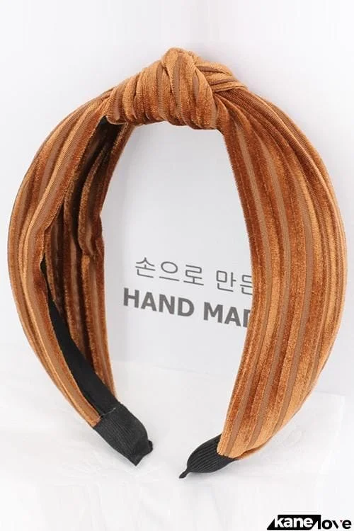 Velvet Knot Headband