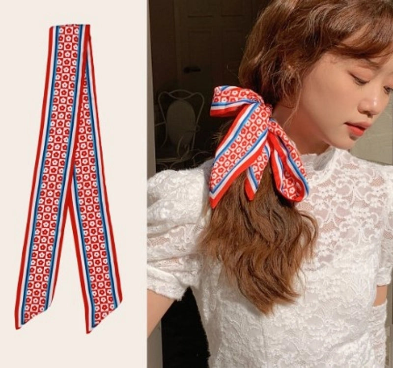 Fashion Flower Cloth Printing Hair Band 1 Piece