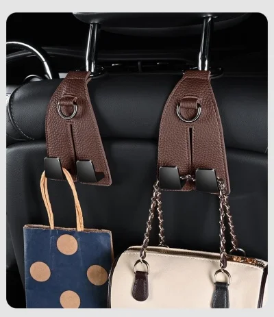 Multifunctional Double Hook Mobile Phone Holder Seat Storage Metal Hook