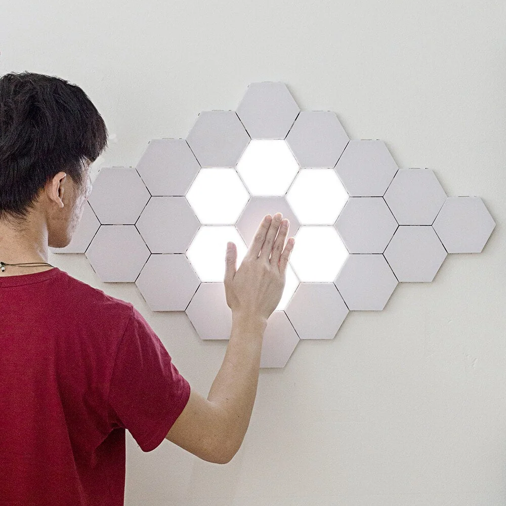 Modern LED Night Lights Quantum Modular Touch Light Sensitive Lighting Night Light Magnetic Bedside Decoration Led Wall Light