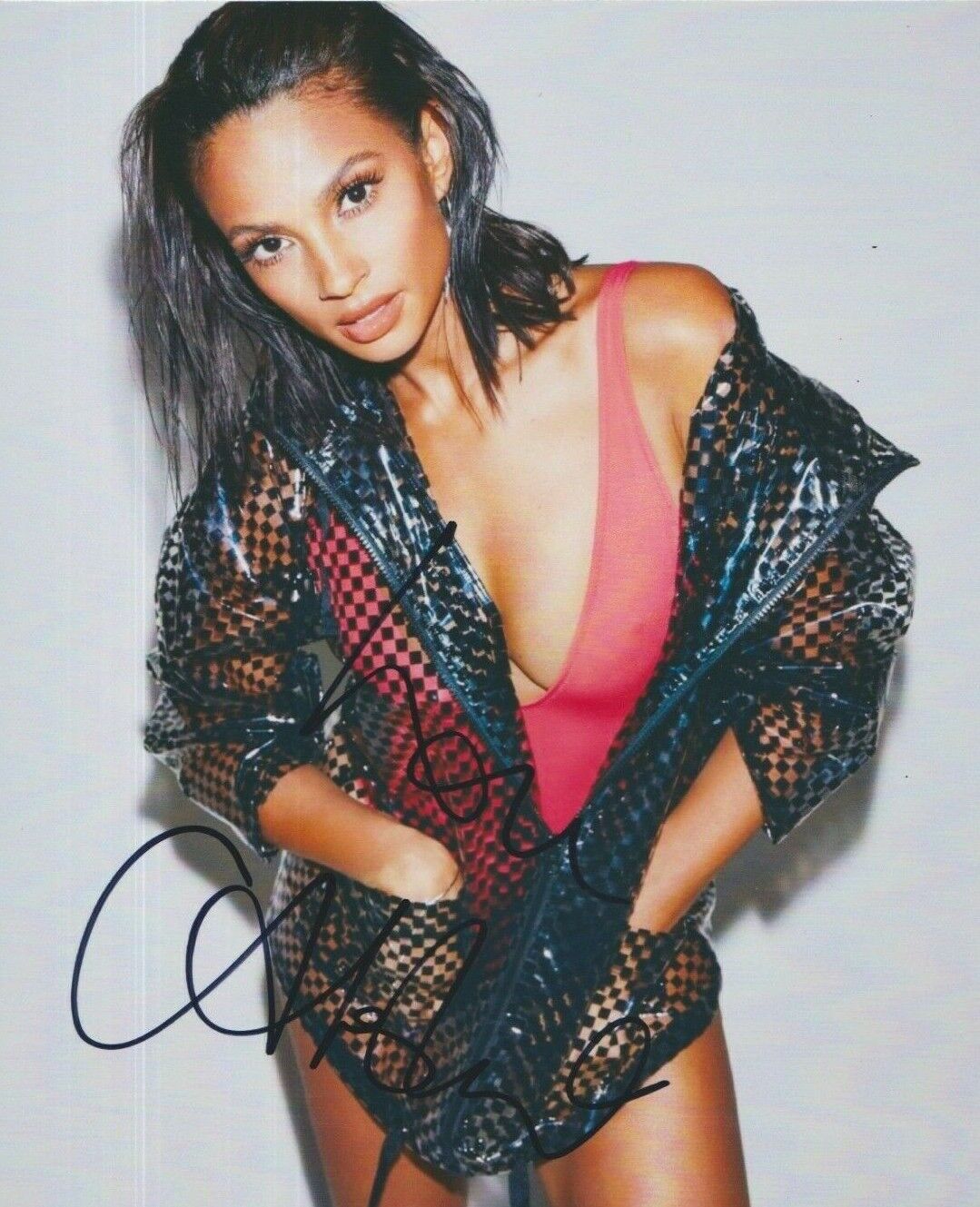 Alesha Dixon (Misteeq) **HAND SIGNED** 10x8 Photo Poster painting ~ AUTOGRAPHED